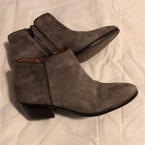 Sam Edelman suede booties size 8.5 Wide